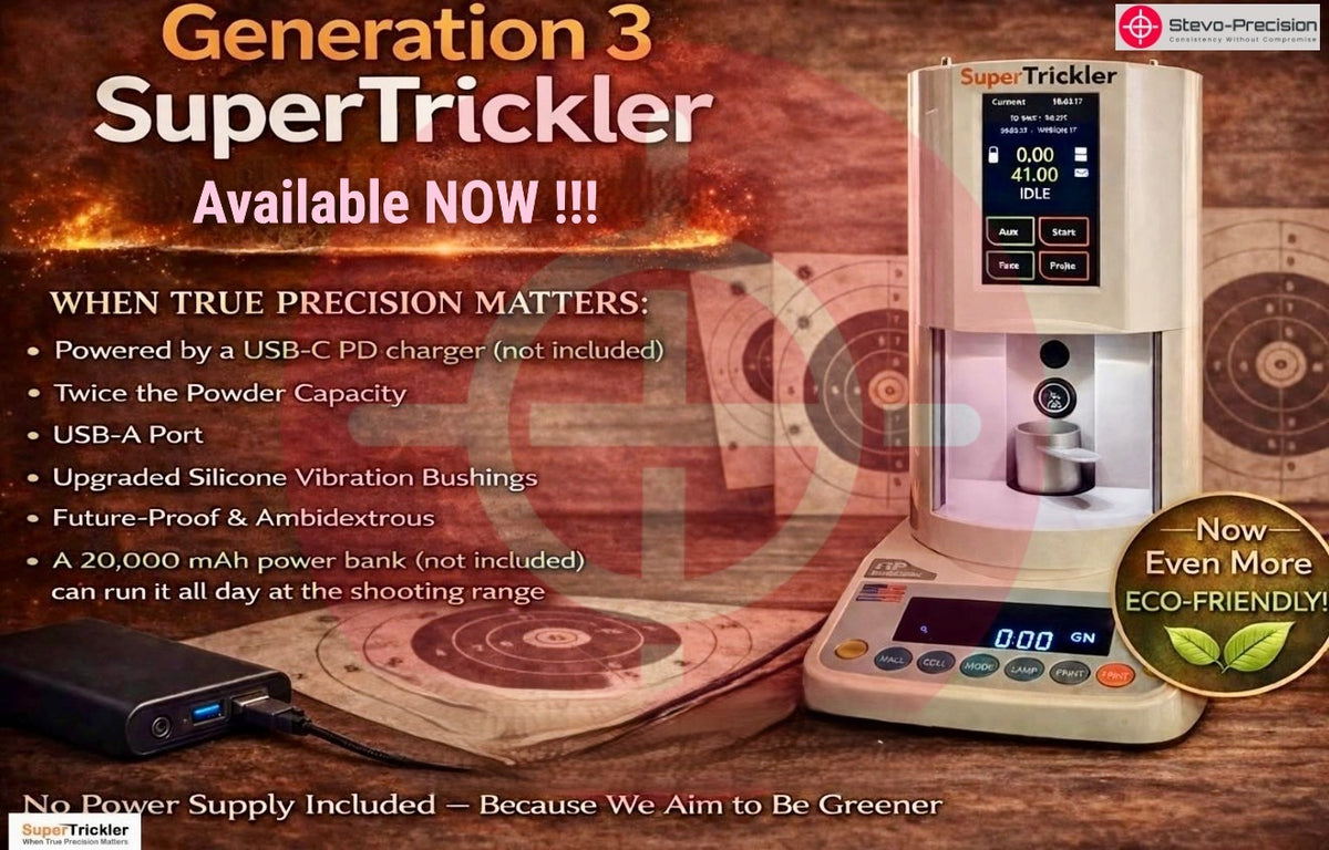 SuperTrickler ST101 Gen 3 NEUE !!!! + Trichter